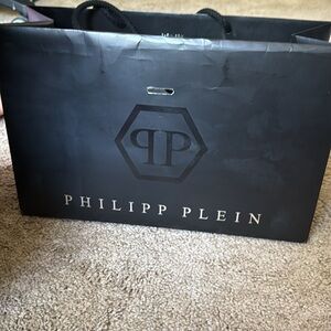 Philipp Plein Black shopping Bag